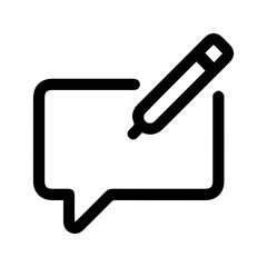 Comment Icon Vector Symbol Design Illustration