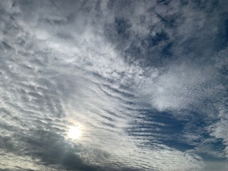 Obraz premium The beauty of the sky with clouds