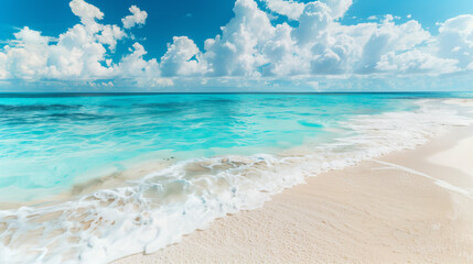 Obraz premium beach with blue sky