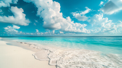 Obraz premium beach with sky and sands