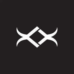 abstract logo design symbol monogram.