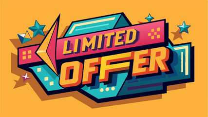 Fototapeta premium Limited Offer Banner