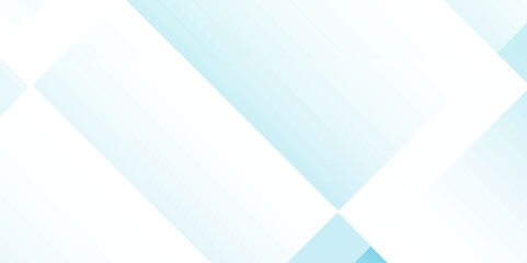 Obraz premium Vector Modern white and blue technology concept diamond triangle geometric line background. modern white and blue gradient color geometric backdrop design cube pattern background for website banner.