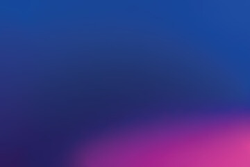 Abstract vibrant purple and blue gradient background, copy space for design. Vector illustration