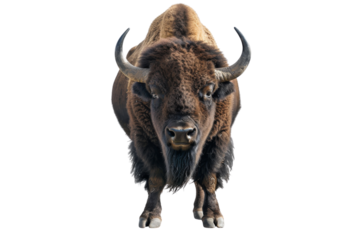 Bison Looking at the Camera