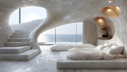 Obraz premium Interior of a bedroom