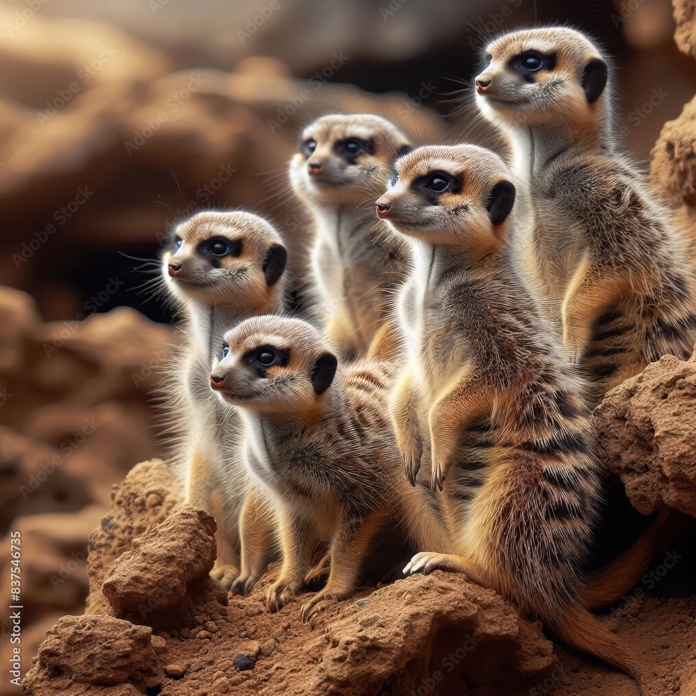 Canvas Prints meerkat