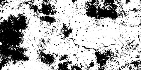 Grunge texture white and black. Overlay distress grain background. vector