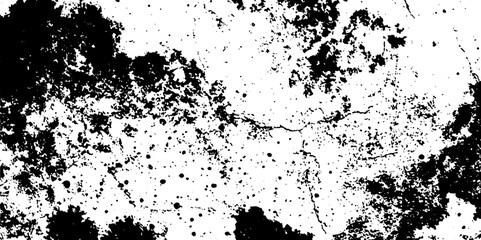 Grunge texture white and black. Overlay distress grain background. vector