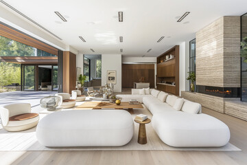 Modern Minimalist Living Space