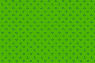 青汁の原料である明日葉モチーフのパターン