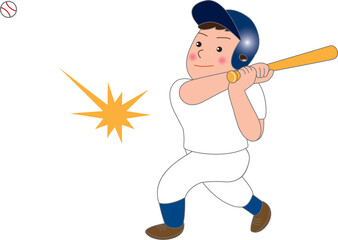 野球のバッター
