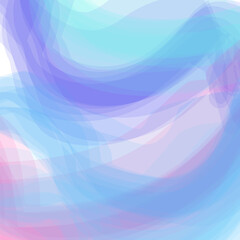 Obraz premium Delicate watercolor abstract background in pastel pink and blue shades with a gradient.