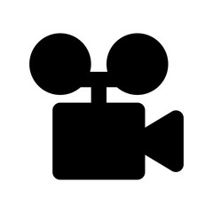 video camera line ui icon