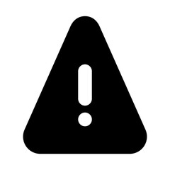 triangle attention error problem line ui icon