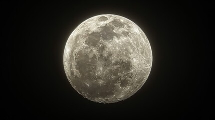 Obraz premium Planet Jupiter with its many moons