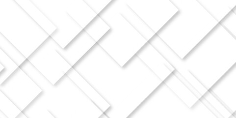 Abstract retro pattern seamless light white geometric square and line vector background. White and gray geometric square technology seamless white banner concept for business and presentation purpose