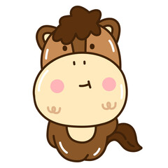 Cute horse 
