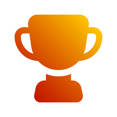 trophy gradient icon
