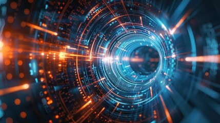 Abstract modern technology background