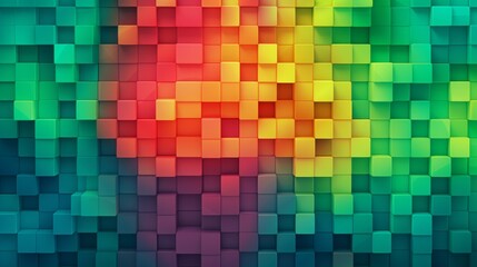 A colorful background with blocks of different colors