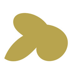 Abstract shape organic blob vector 