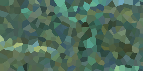 Obraz premium Abstract green pastel with gradient multicolor toned textured background . colorful low poly crystal mosaic design Seamless pattern shapes vector Vintage Illustration background. Geometric Retro ..