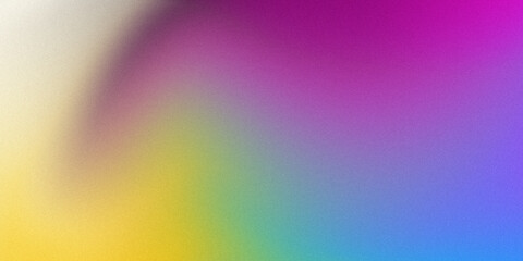 yellow, blue and purple texture noise gradient background
