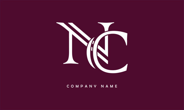 NC, CN, N, C Abstract Letters Logo Monogram