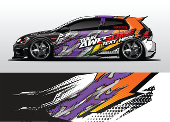 Dynamic Vector Car Wrap Designs: Eye-catching Graphics for Vehicles