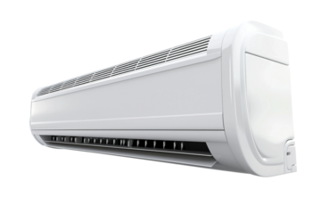 Smart Air Conditioner Isolated on Transparent Background