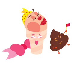 Easter Egg Funny Character