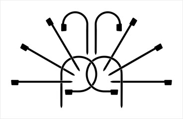 Cable Tie Icon M_2405001