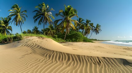 Obraz premium Sandy beaches dunes image
