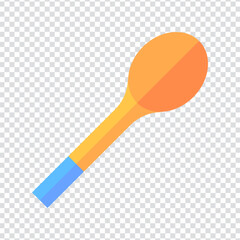 Mixing spoon icon vector design. flat vector illustration. Pixel perfect 64 x 64. Vector illustration simple symbol in eps 10