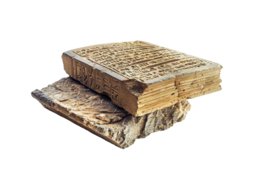 Historic Statue with Cultural Significance Isolated on Transparent Background