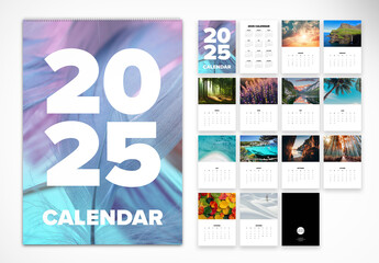 A3 Wall Calendar 2025