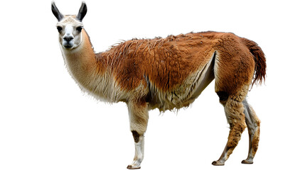 Alpaca, transparent picture