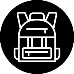 Backpack Icon Style