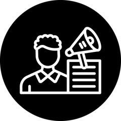 Content Marketer Icon Style