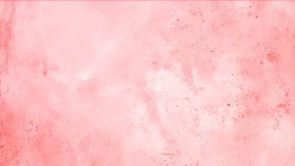 Fototapeta premium Pink watercolor abstract background. Watercolor pink background. Abstract pink texture. Elegant pink watercolor vector art background for cards, flyer, poster, banner and cover design. Watercolor canv