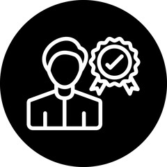 Obraz premium Credibility Icon Style