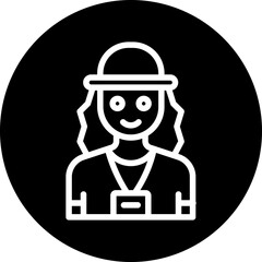 Tour Guide Icon Style