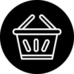 Shopping Basket Icon Style