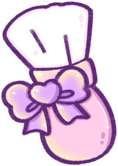 Cute make up brush png