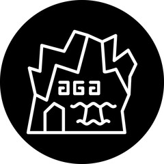 Cave Art Icon Style