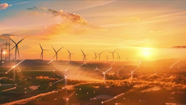 By , the transition to renewables leads to carbon neutrality and decreased emissions. Concept 2050, Renewables, Carbon Neutrality, Decreased Emissions