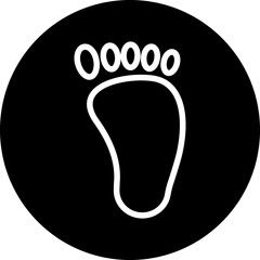 Footprint Icon Style