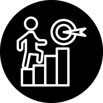 recommend clip art: Achieving Goals Icon Style