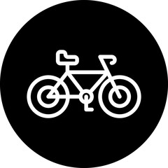 Bicycle Icon Style © designing ocean